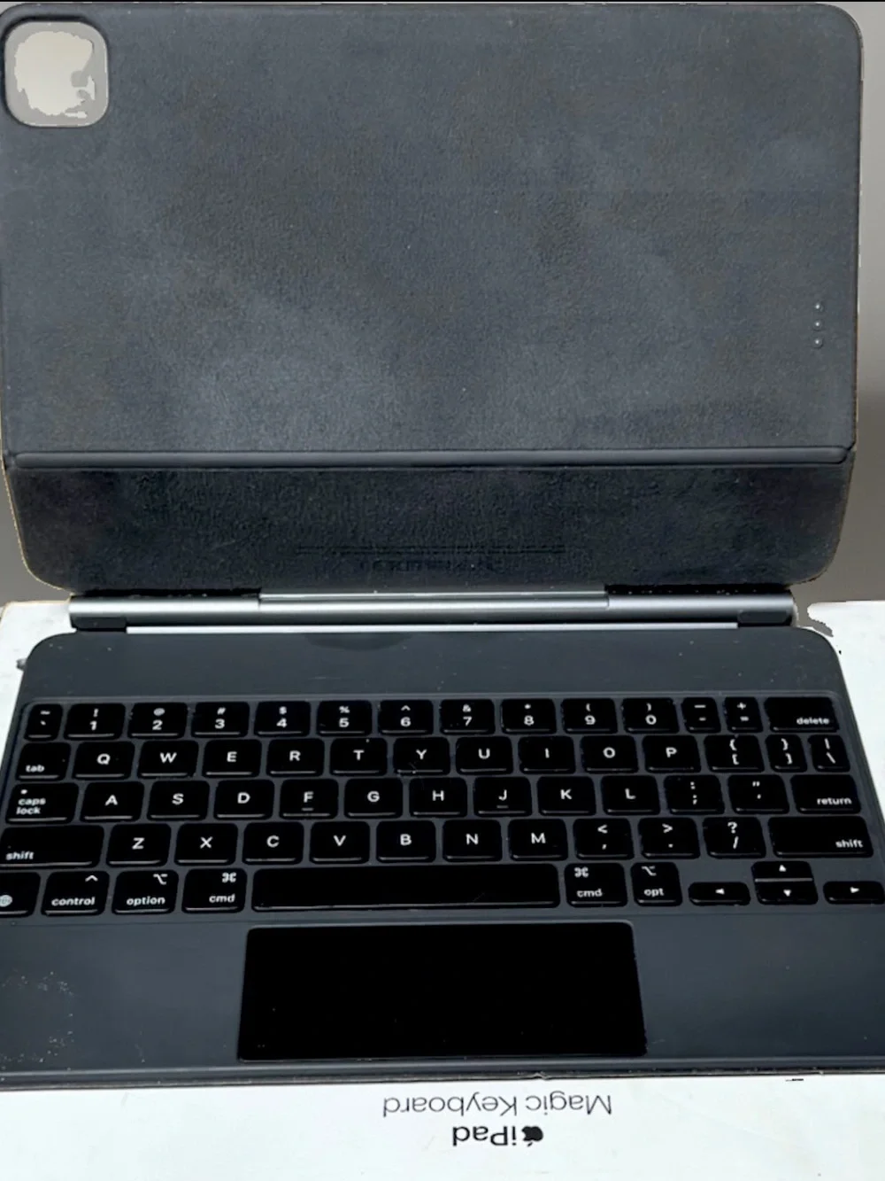 Apple Black Tablet Keyboard Case with Trackpad - Slim Folio Keyboard
